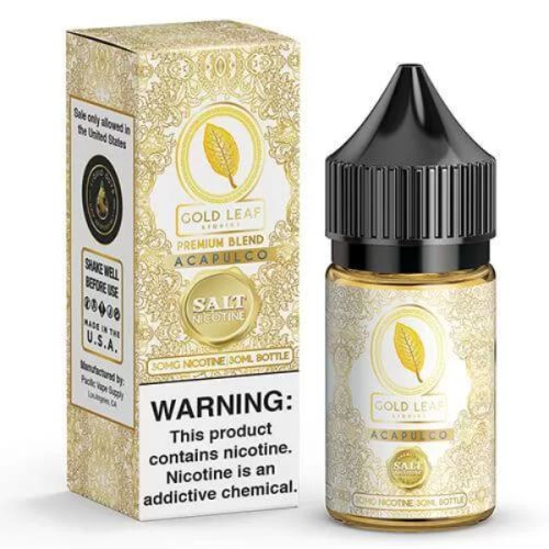 Gold Leaf 30mL Salt Series E-Liquid