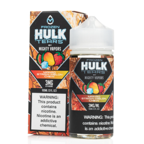 Hulk Tears E-Liquid  Series 100mL - Frozen Mango Straw-Melon Chew