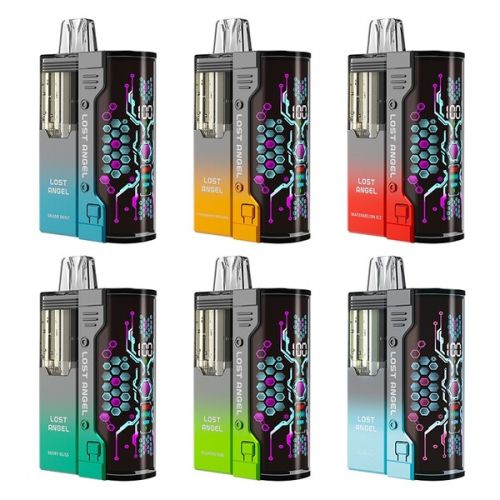 Lost Angel Mate 50,000 Puffs Disposable Kit 5-Pack - Vape Wholesale USA