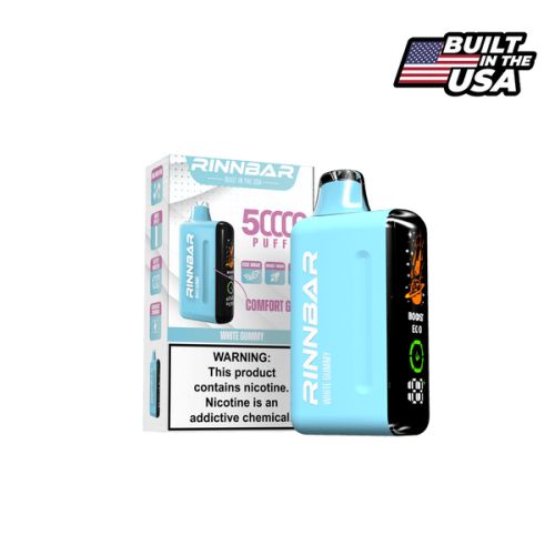 RINNBAR 50,000 Puffs Disposable White Gummy