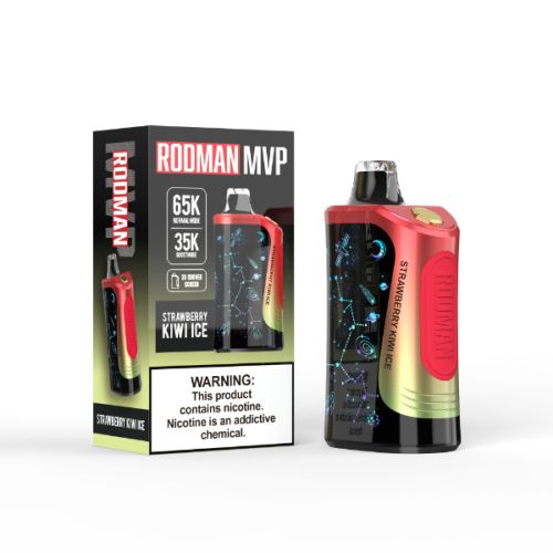 RODMAN MVP 65K Puffs Disposable - Texas Compliant Edition Strawberry Kiwi Ice