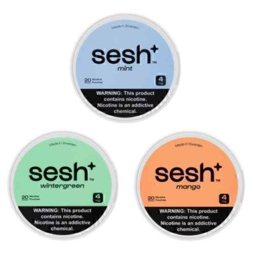 Sesh+ Nicotine Pouches