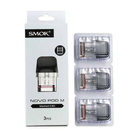 SMOK Novo M 2mL Replacement Pods 3-Pack