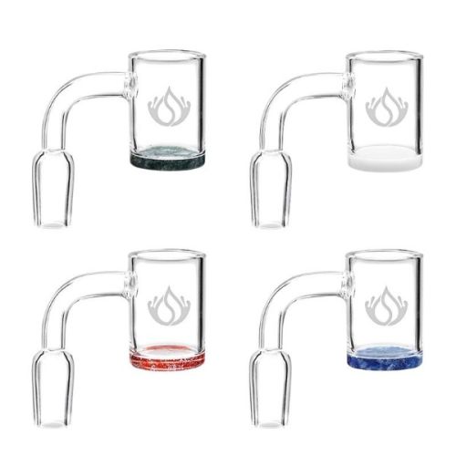 Social Glass Colored Thick Base Banger 14mm