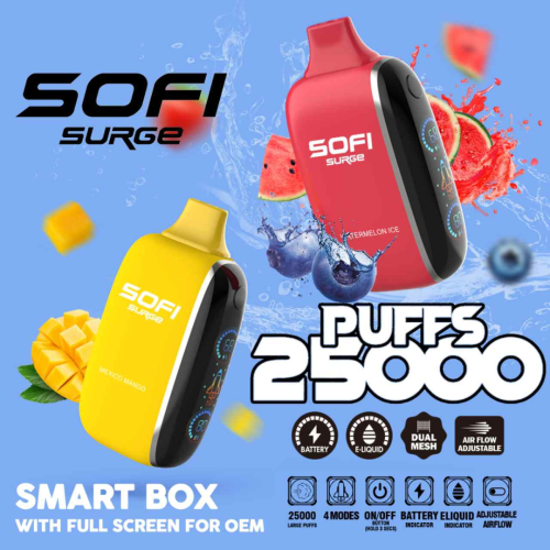 SOFI SURGE 25000 Puffs Dual Mesh Disposable