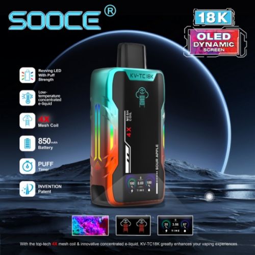 SOOCE KV-TC18K Recharge Vape