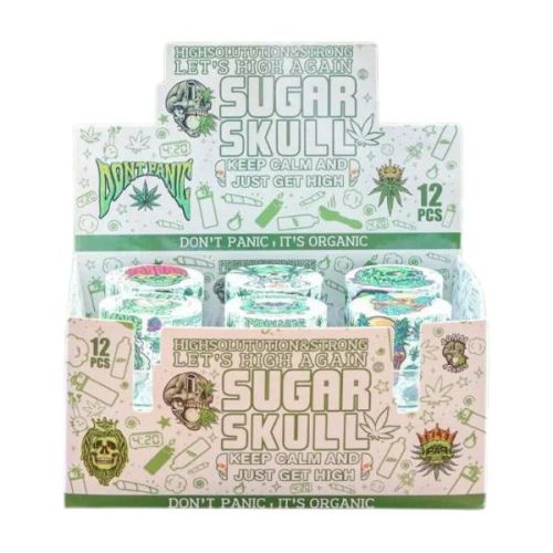 Sugar Skull 50mm Premium Zinc Alloy Grinder