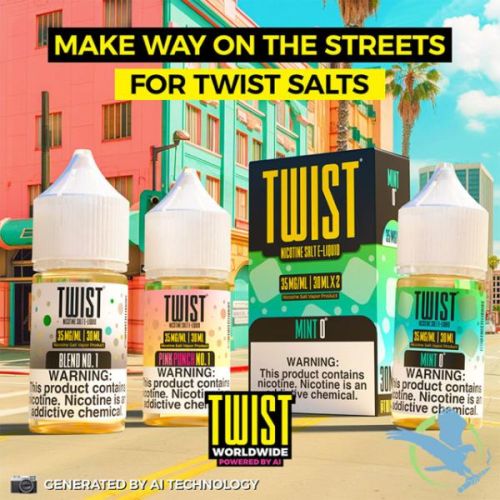 Lemon Twist Salt Series 60ML - Best Deal