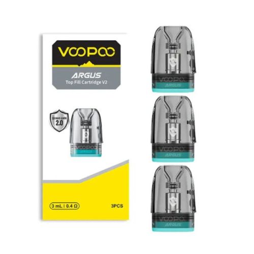 Voopoo Argus V2 Replacement Pods 3-Pack - 3ml-0.4ohm